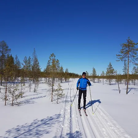 Βίλα Huvila Eraemaajaerven Rannalla Taivalkoskella