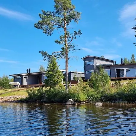 Βίλα Huvila Eraemaajaerven Rannalla Taivalkoskella