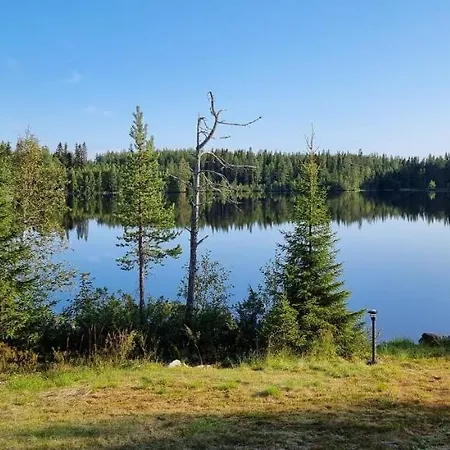 Huvila Eraemaajaerven Rannalla Taivalkoskella Jokijärvi