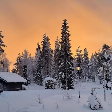 Eraemaajaerven Rannalla Taivalkoskella Villa