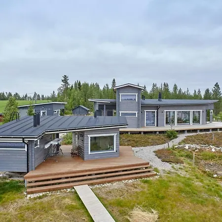 Eraemaajaerven Rannalla Taivalkoskella Villa Jokijärvi