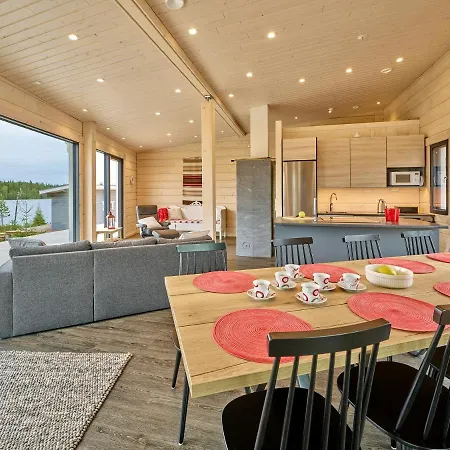 Eraemaajaerven Rannalla Taivalkoskella Villa Jokijärvi
