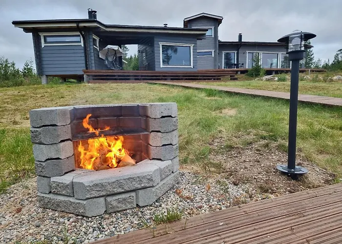 Eraemaajaerven Rannalla Taivalkoskella Вилла