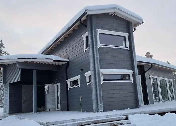 Eraemaajaerven Rannalla Taivalkoskella Вилла Йокиярви