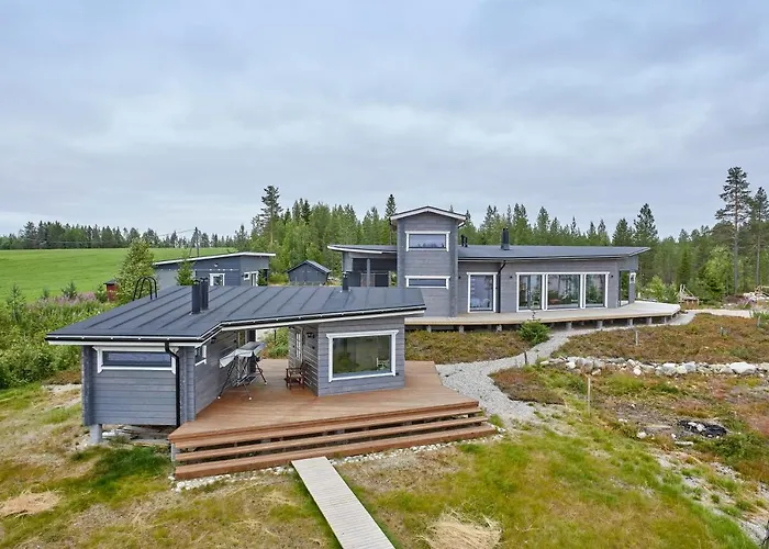 Eraemaajaerven Rannalla Taivalkoskella Вилла Йокиярви